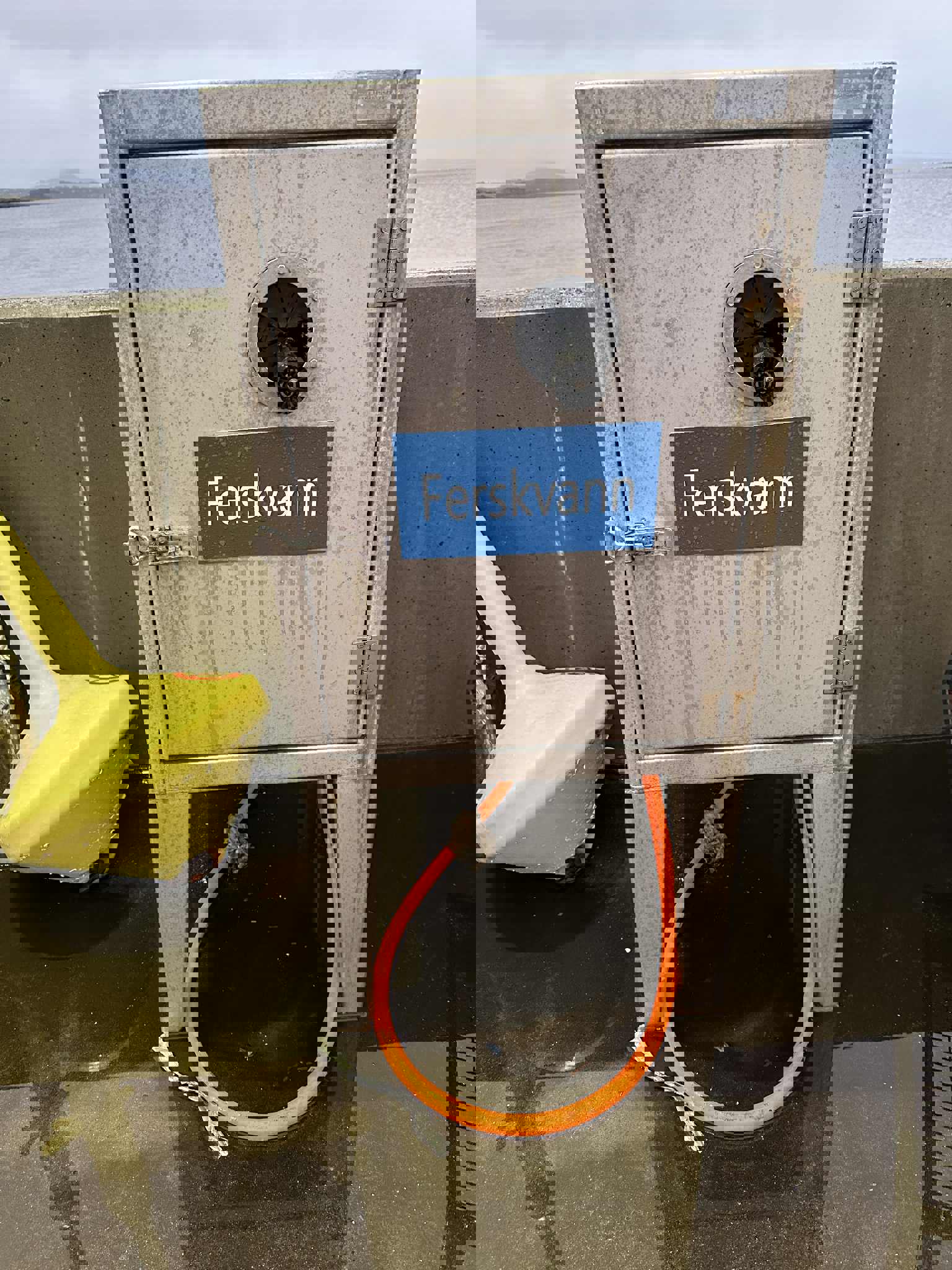 Vannet i havna blir stengt fra 1 november